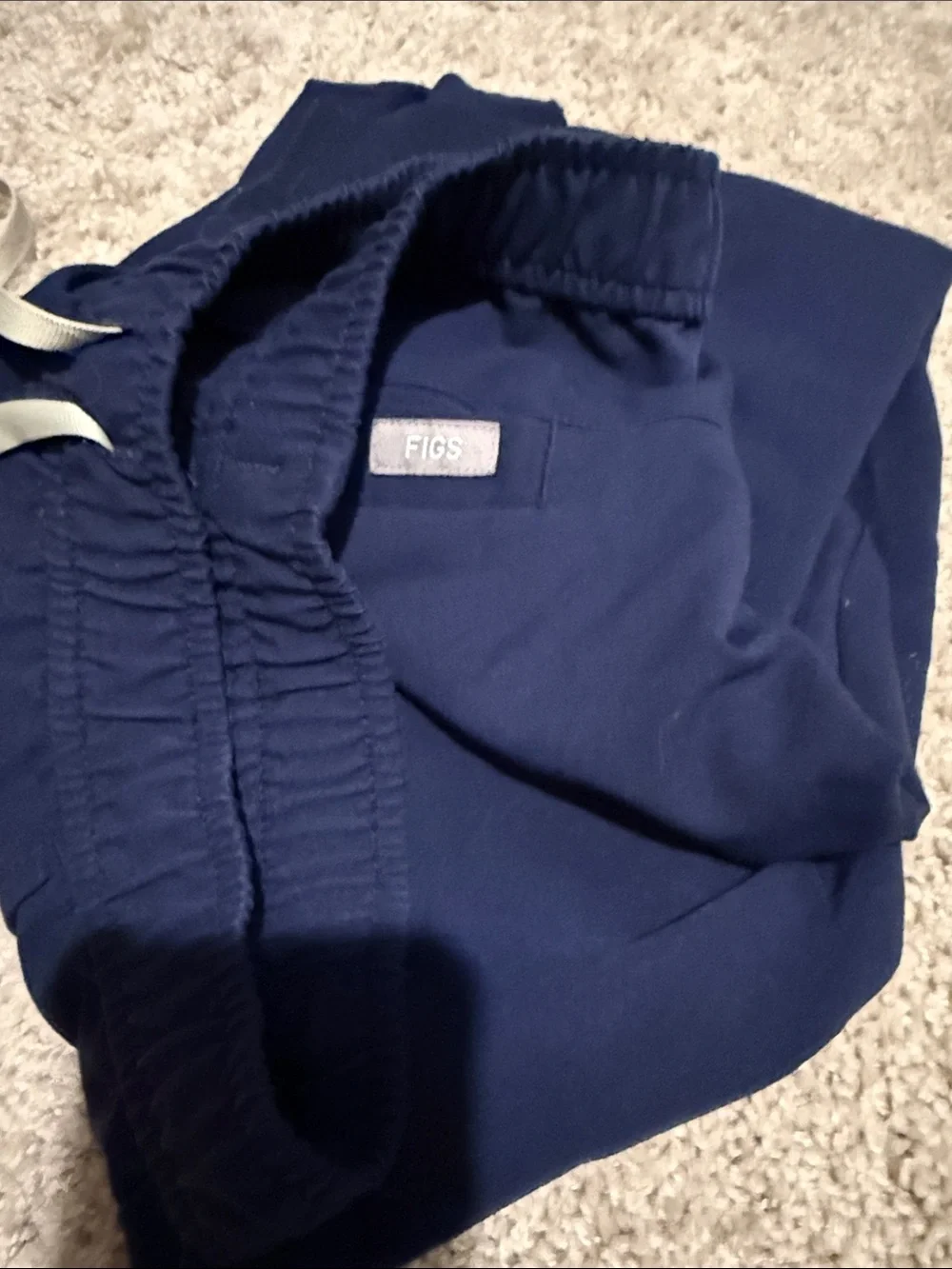 Figs Men’s Navy Jogger Scrub Pants